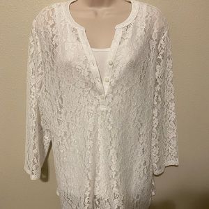 Charter Club Lace Tunic